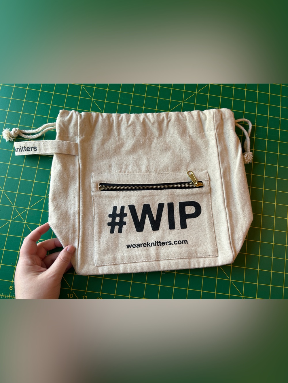 YARN DESTASH / We Are Knitters WIP Project Bag